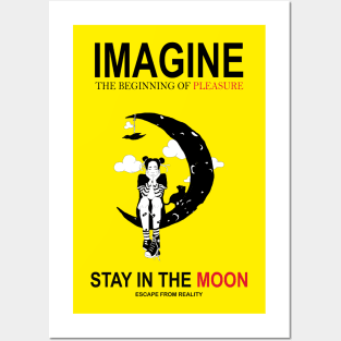 Moon Posters and Art